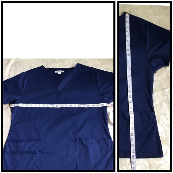 Amazon Essentials | Quick Dry Stretch Scrub Top L - Picture 4 of 8